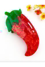 Red Chili Pepper Claw Clip