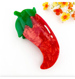 Red Chili Pepper Claw Clip