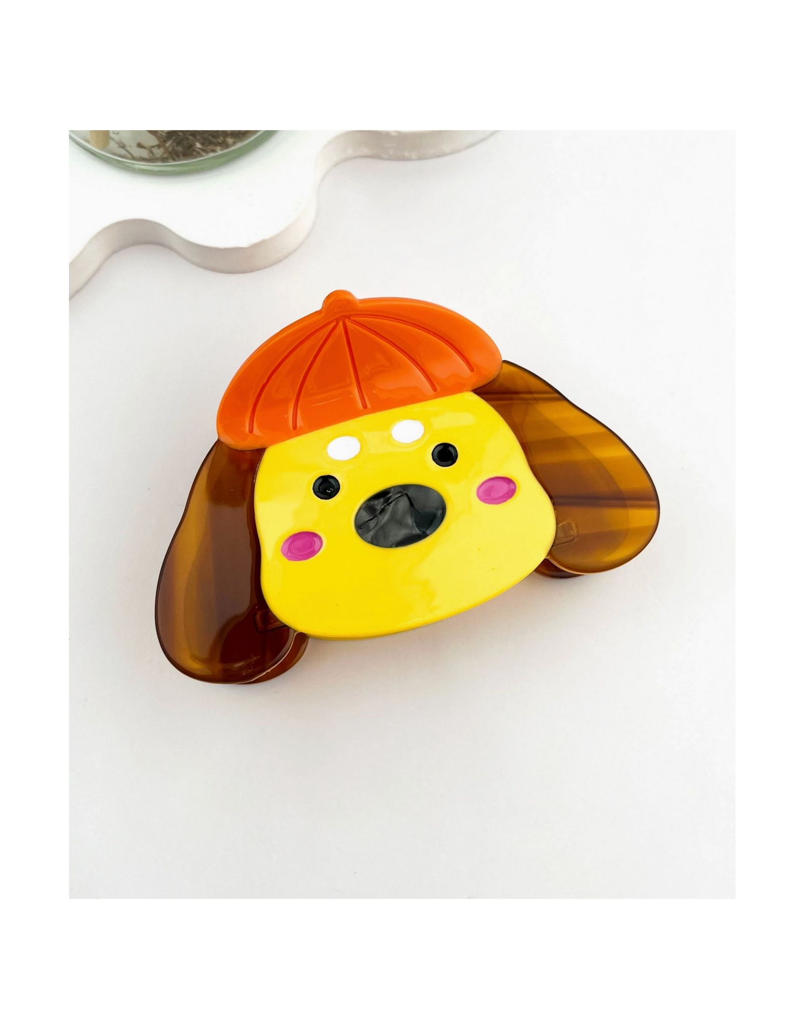 Artist Puppy Claw Clip