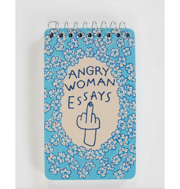 Angry Woman Essays Spiral Notebook