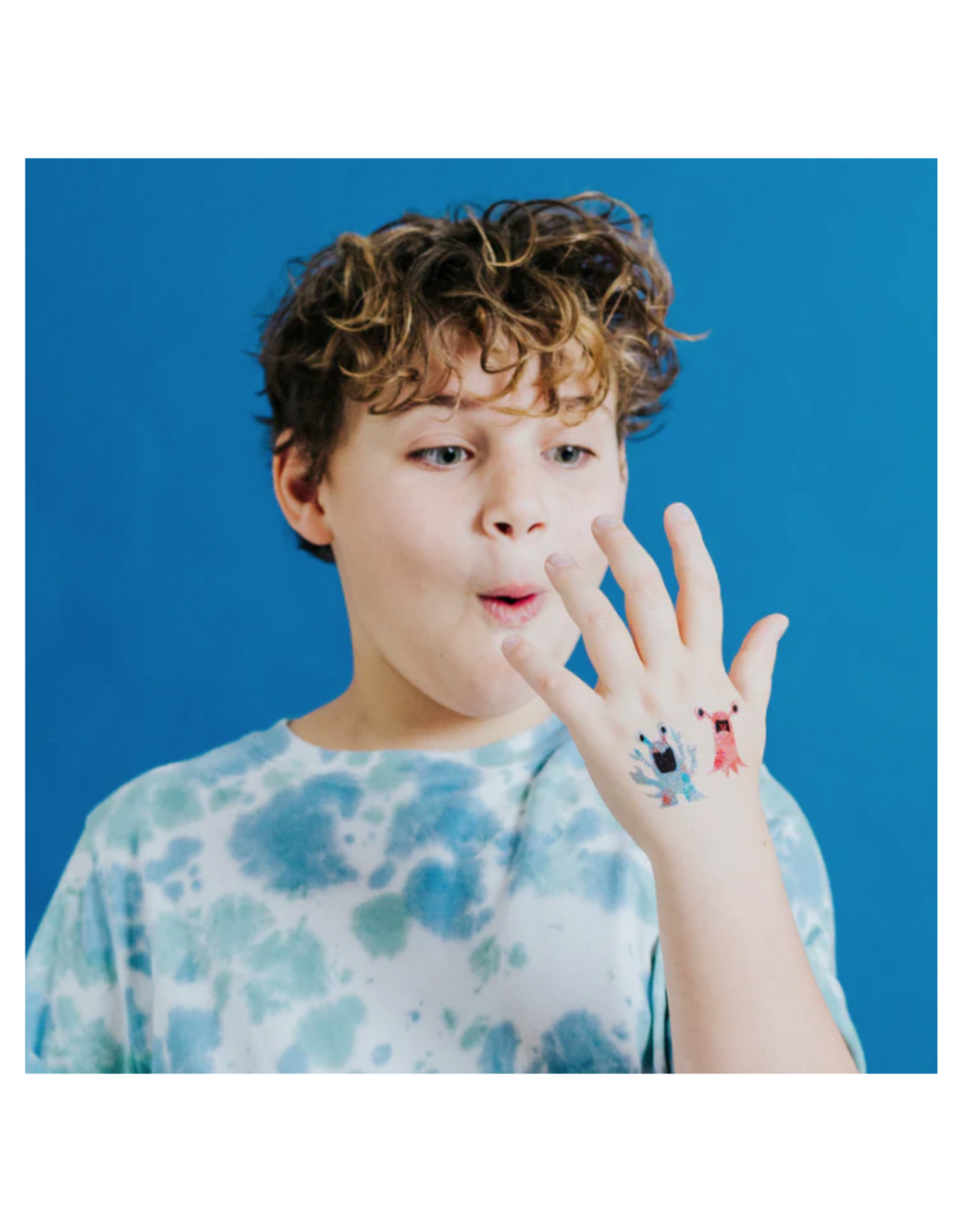 Glitter Monsters Tattoo Pair