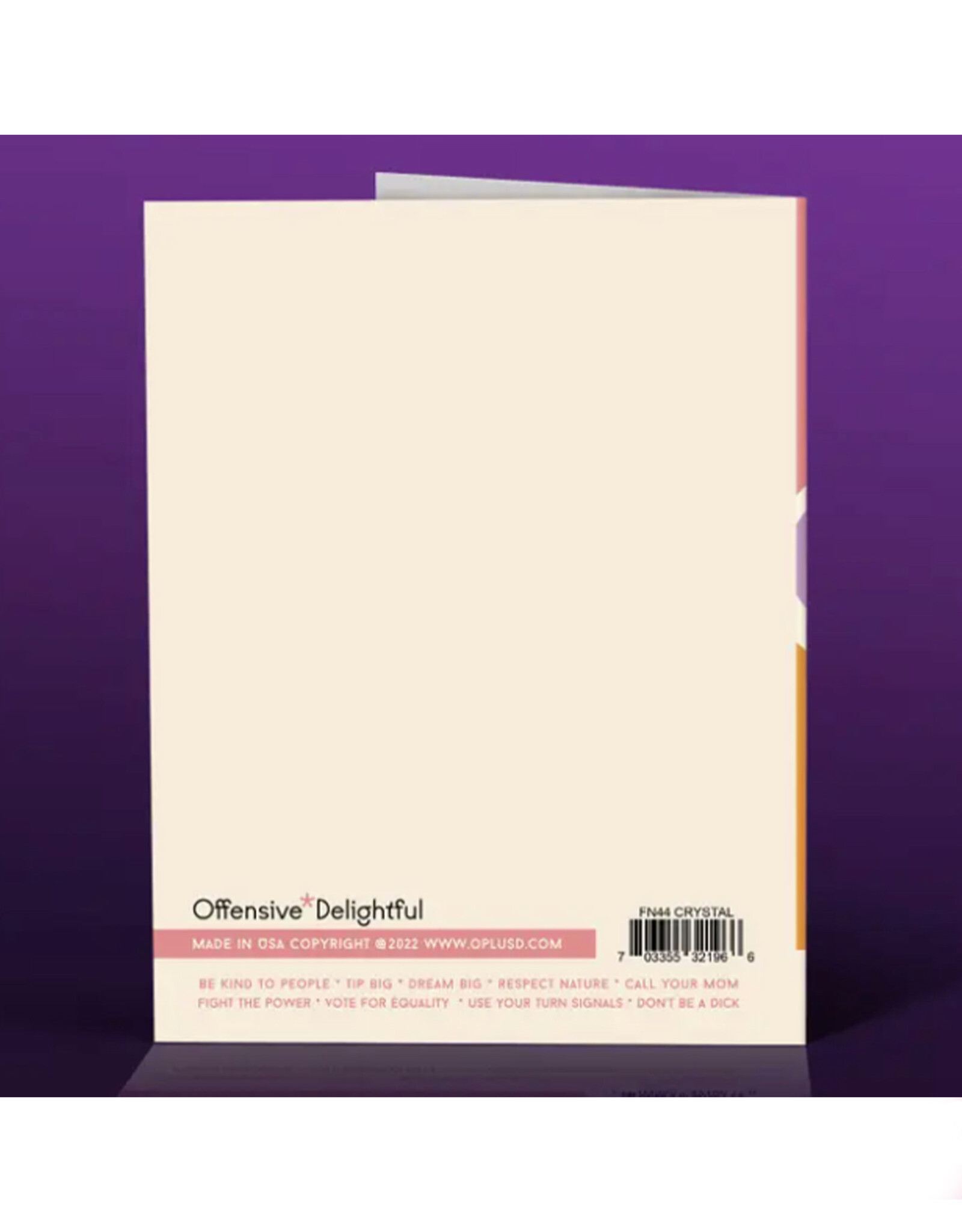 Crystal Lady Healing Greeting Card