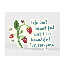 Beautiful for Everyone Sticker