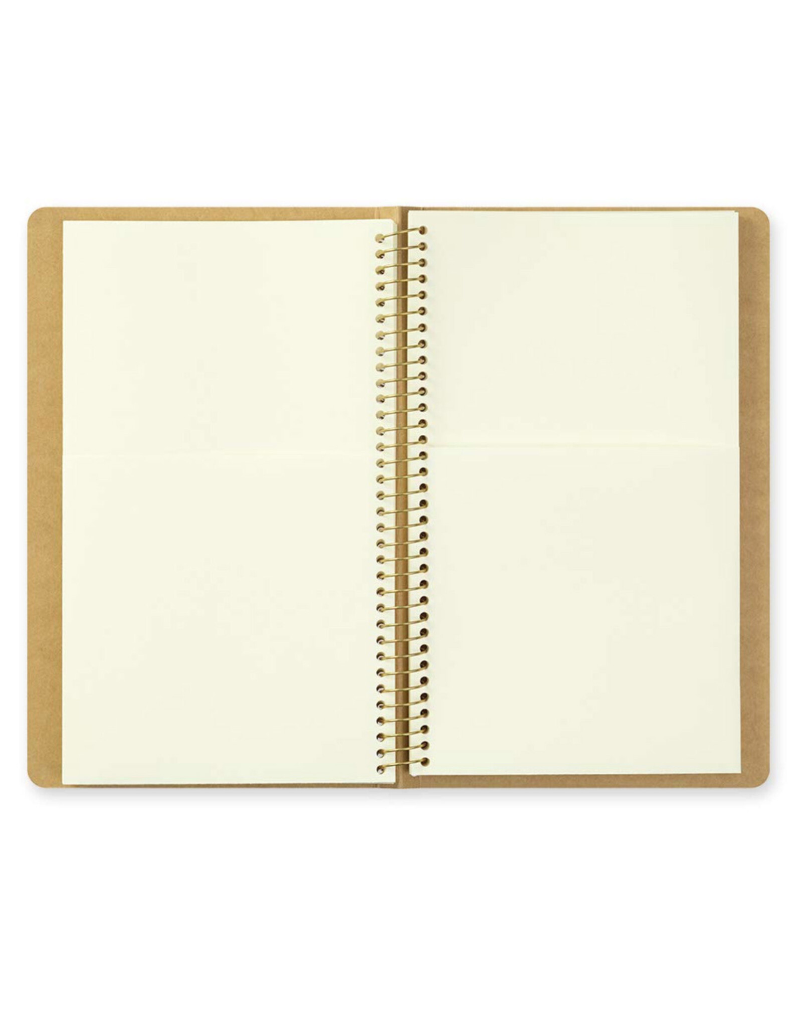 A5 Slim Paper Pocket Spiral Ring Notebook
