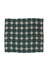 Recycled Cotton Blend Diamond Throw