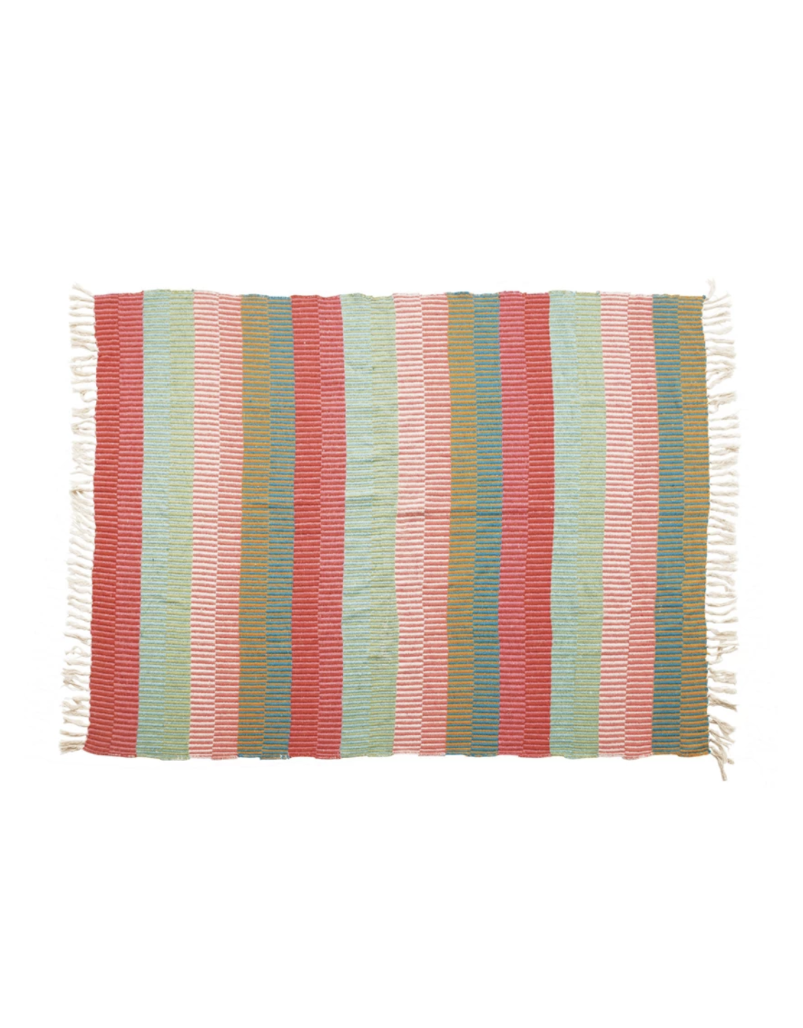 Watermelon Recycled Cotton Throw