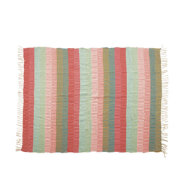 Watermelon Recycled Cotton Throw
