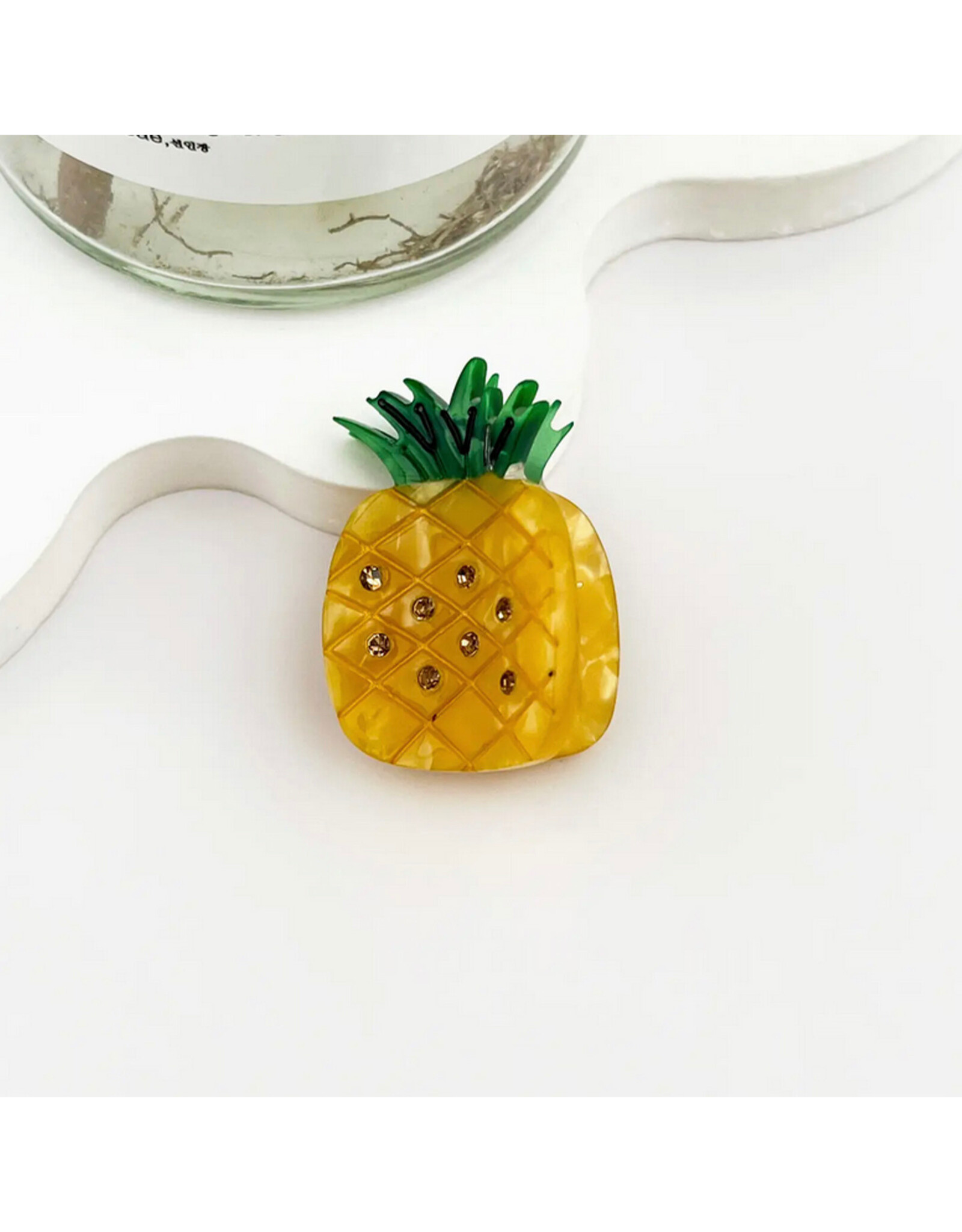 Mini Pineapple Claw Clip