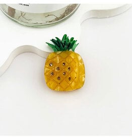 Mini Pineapple Claw Clip