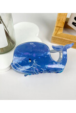 Cute Blue Whale Claw Clip