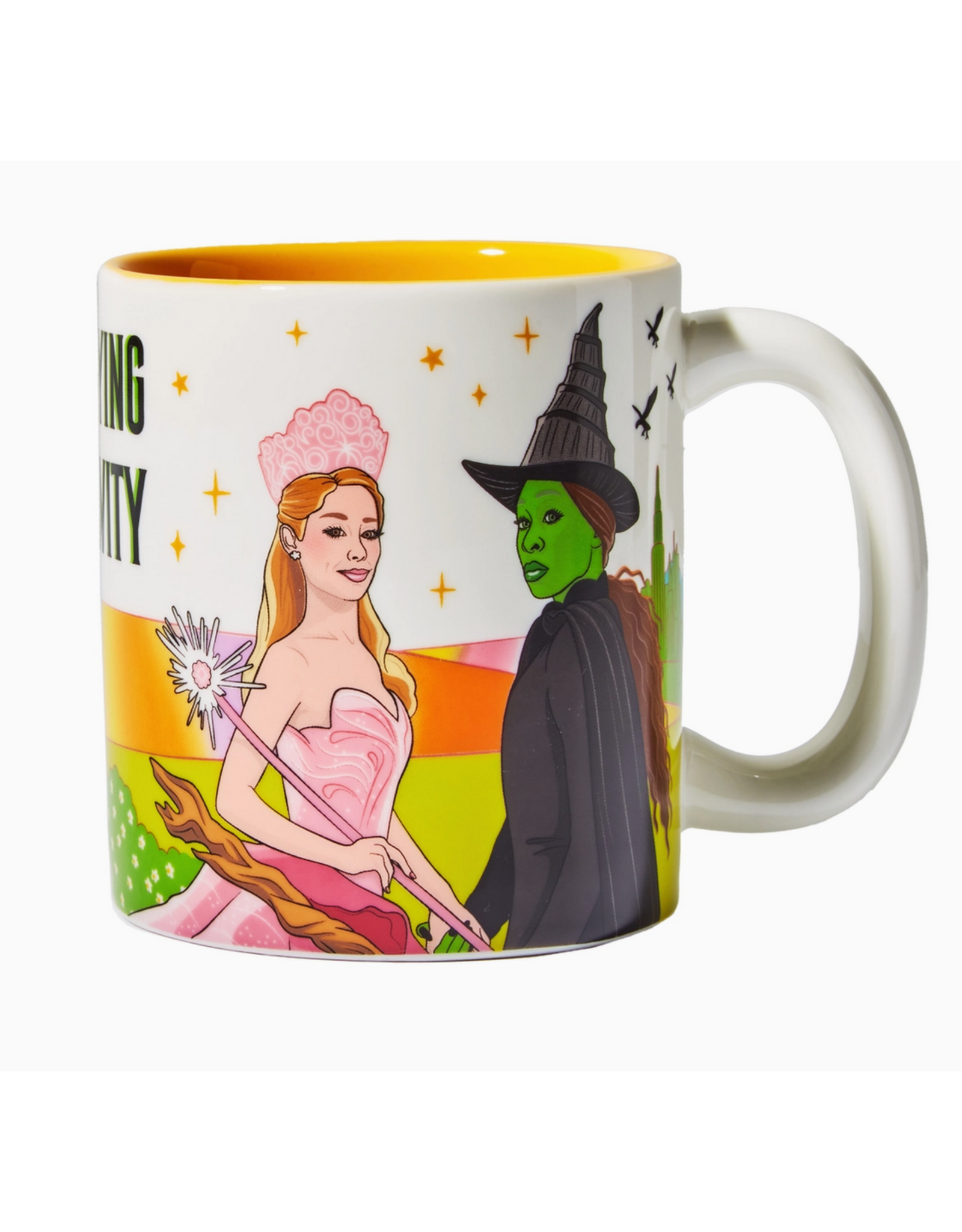 Defying Gravity Wicked Mug