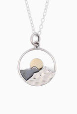 Mountain Sunrise Necklace (Nina Designs)