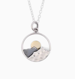 Mountain Sunrise Necklace (Nina Designs)