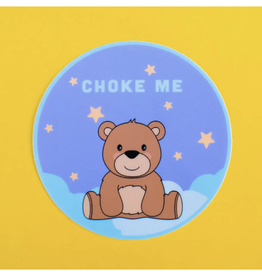 Choke Me Bear Sticker