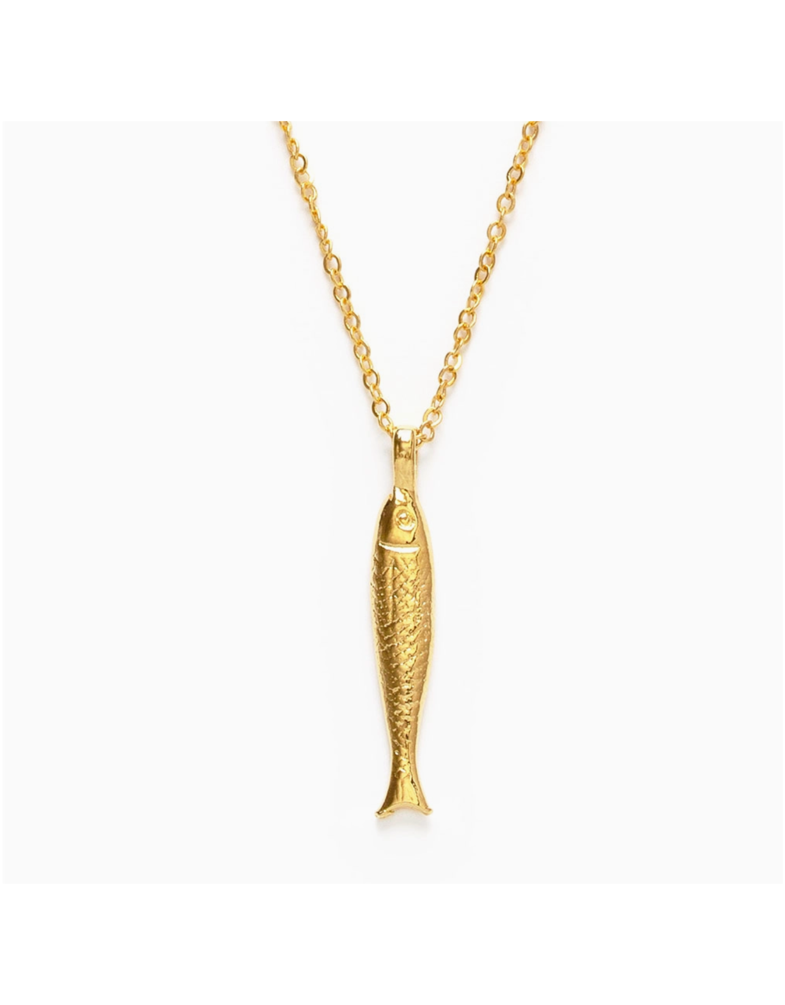 Gold Fish Necklace