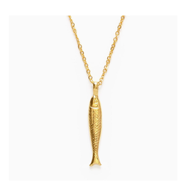 Gold Fish Necklace
