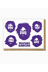 Muchas Garcias Greeting Card