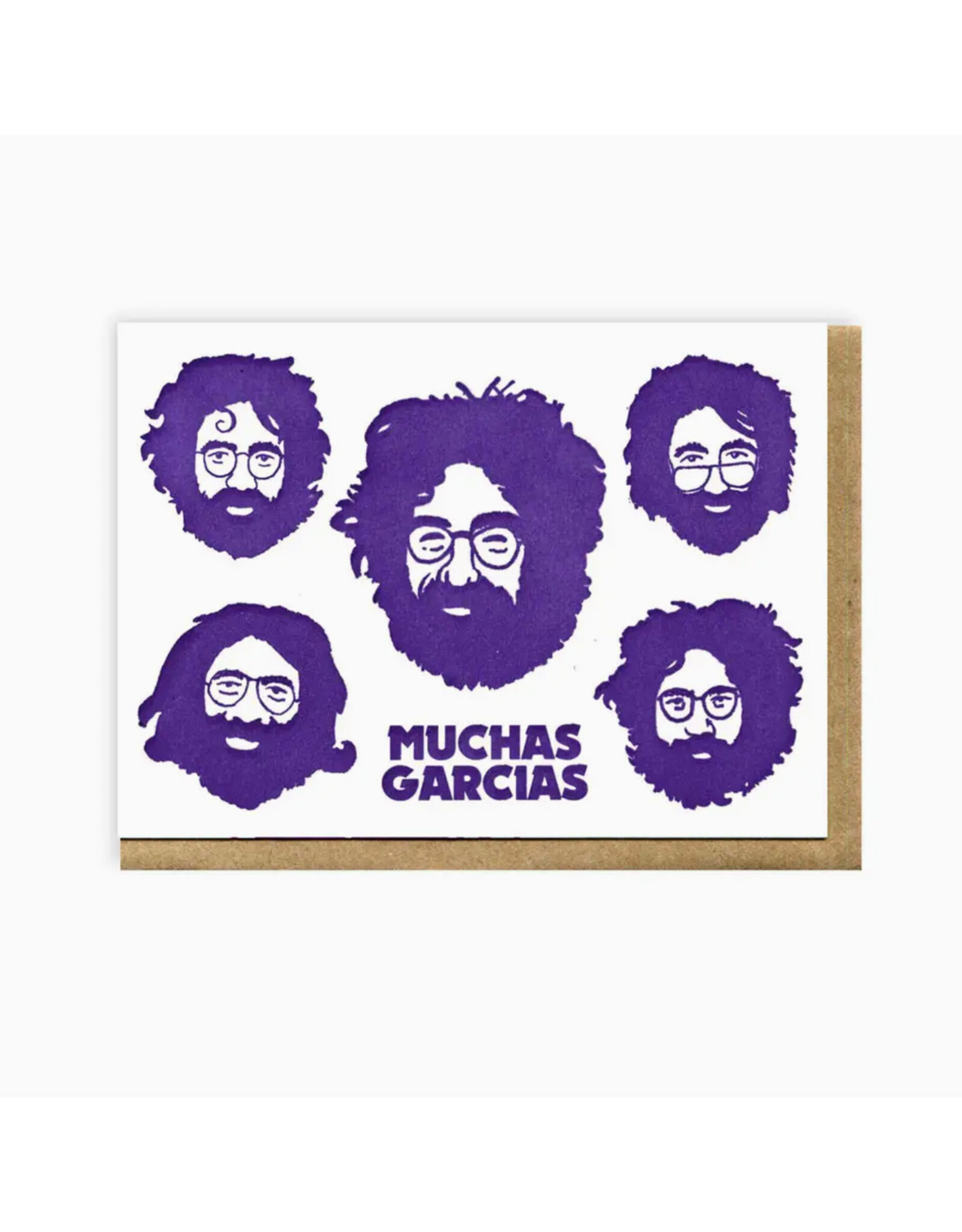 Muchas Garcias Greeting Card