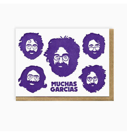 Muchas Garcias Greeting Card