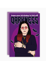Birthday Full of Darkness Ozzy Greeting Card