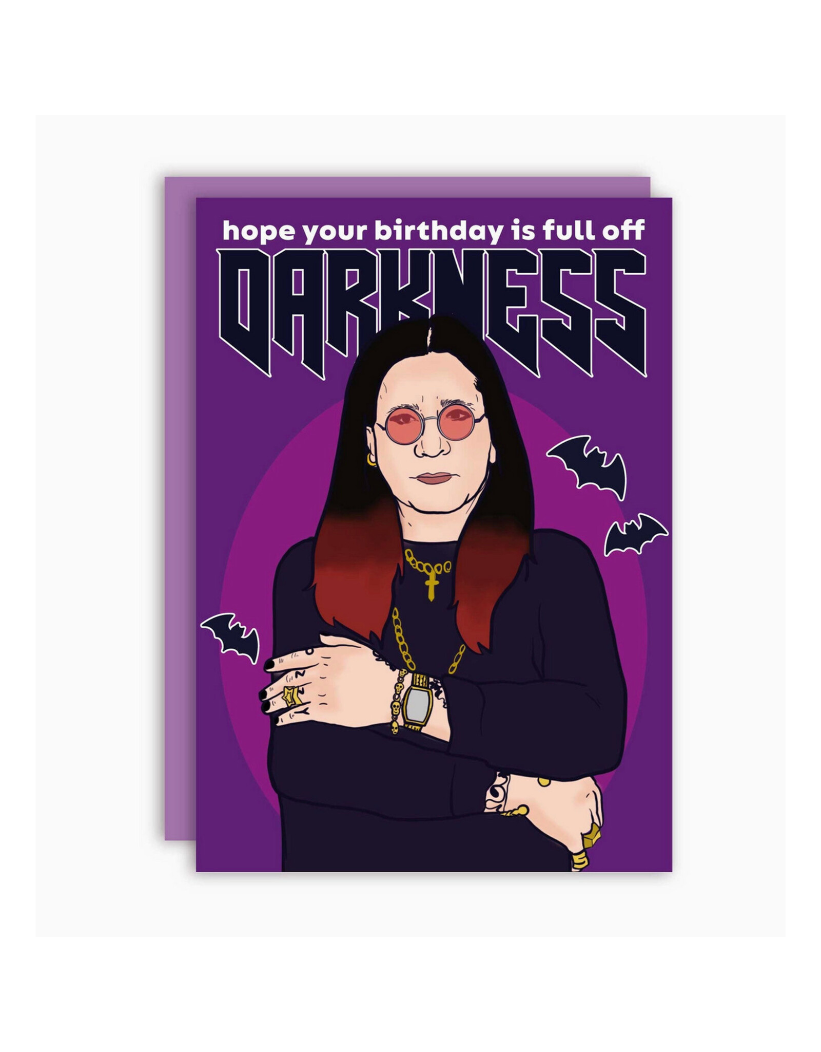 Birthday Full of Darkness Ozzy Greeting Card