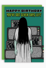 Happy Birthday Samara (The Ring) Greeting Card