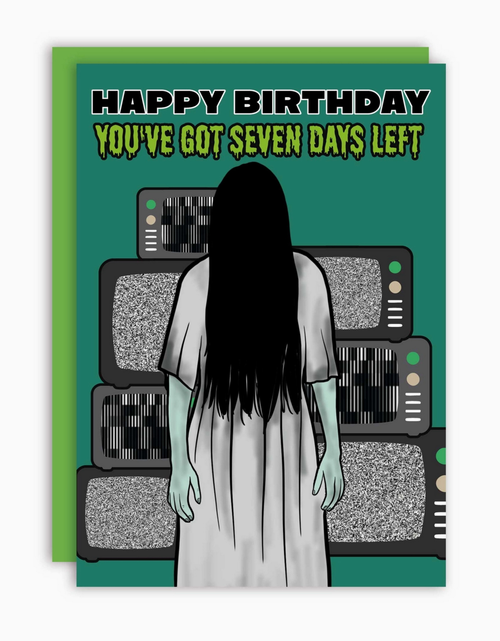 Happy Birthday Samara (The Ring) Greeting Card