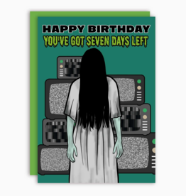 Happy Birthday Samara (The Ring) Greeting Card