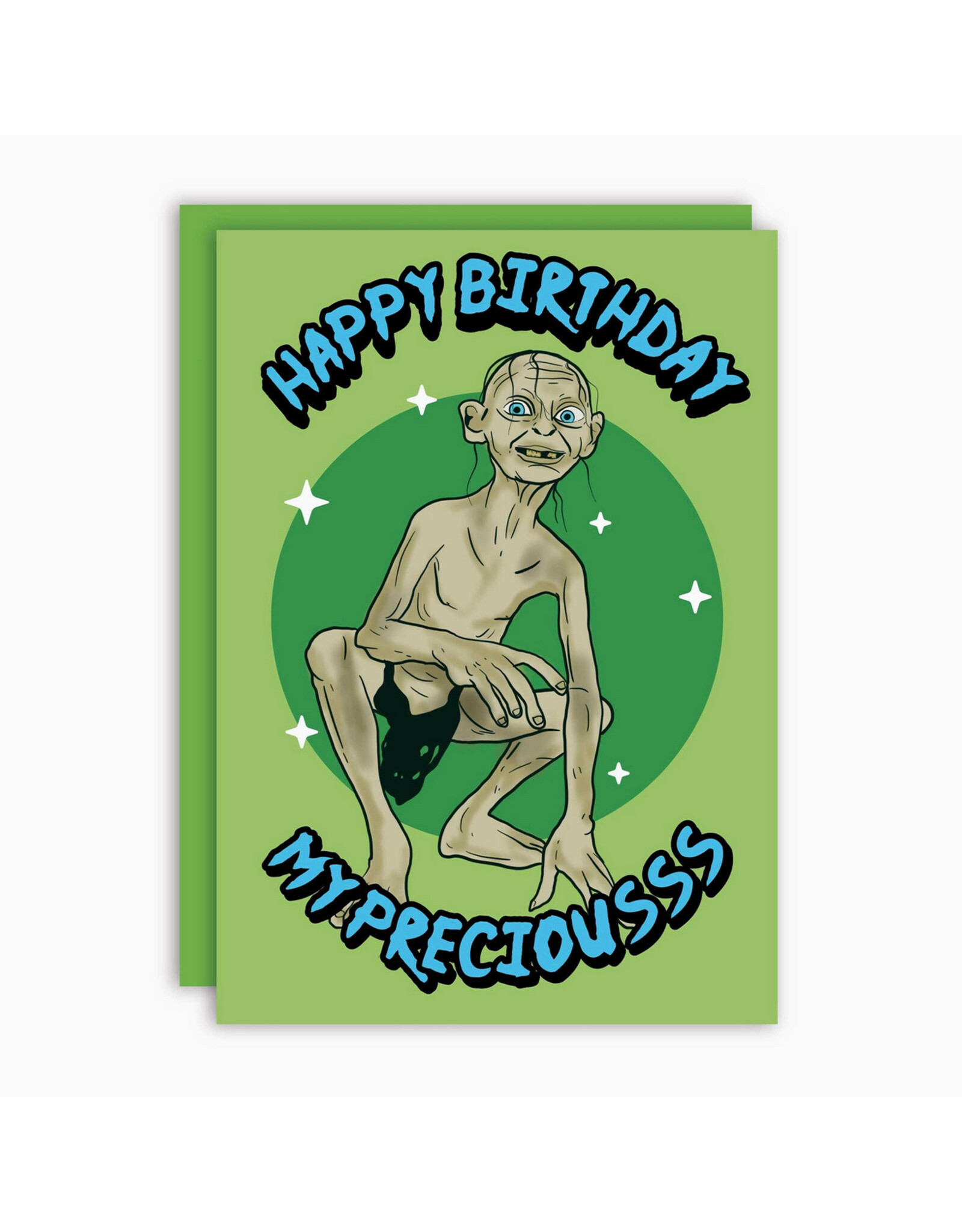 Happy Birthday Precious Smeagol Greeting Card
