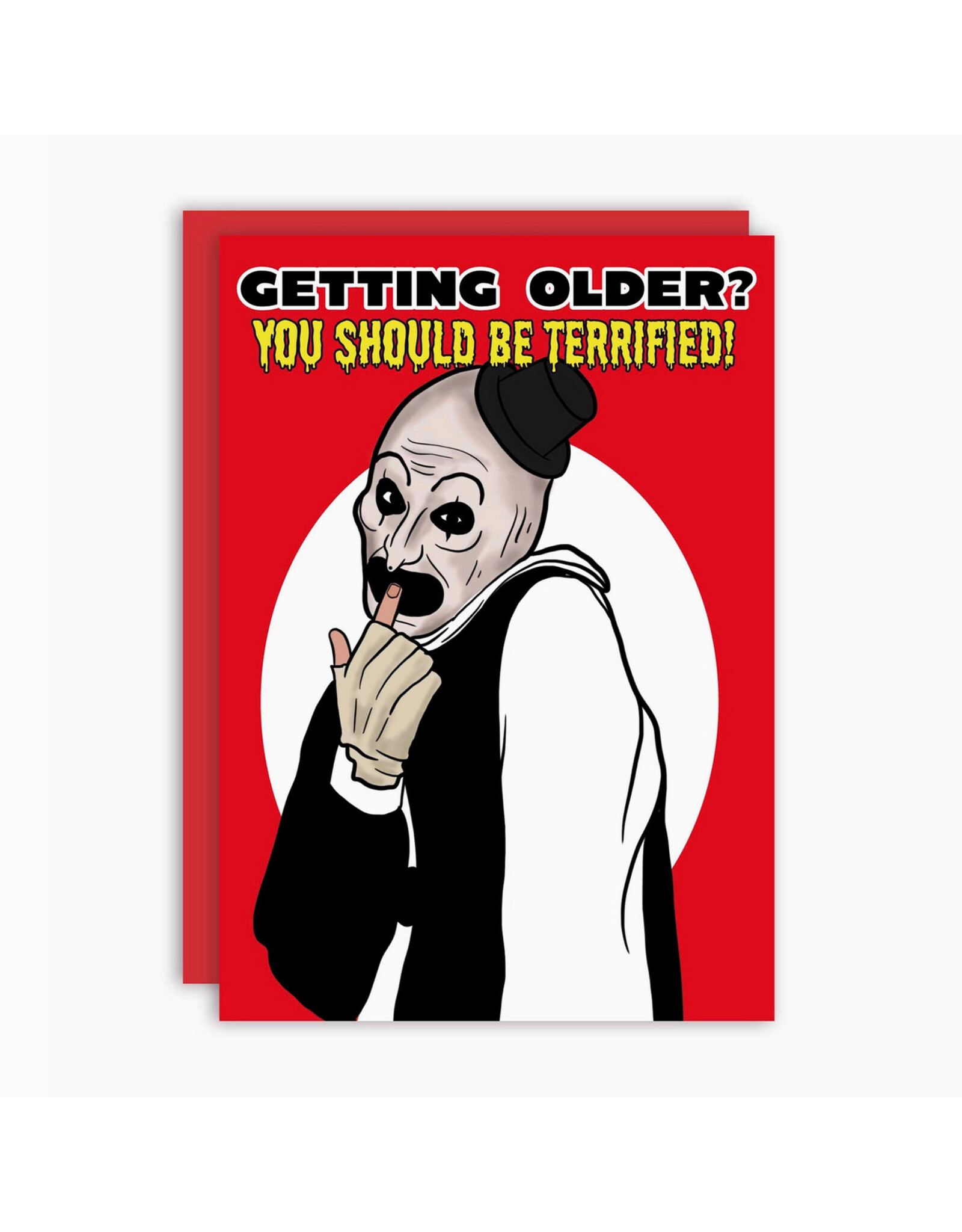 Art the Clown Terrifier Birthday Greeting Card