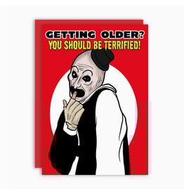Art the Clown Terrifier Birthday Greeting Card