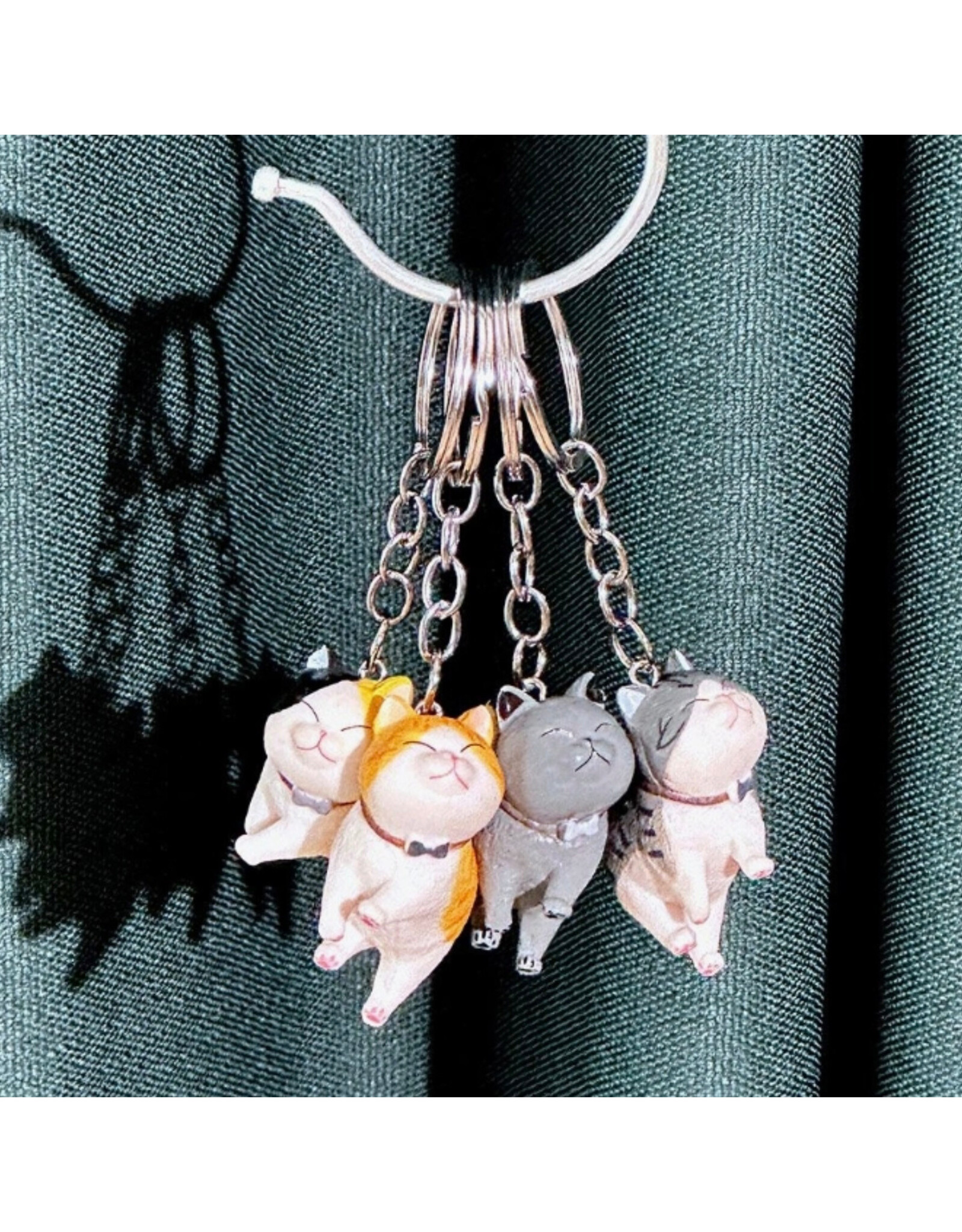 Best Friend Cat Figure Keyring Blind Box