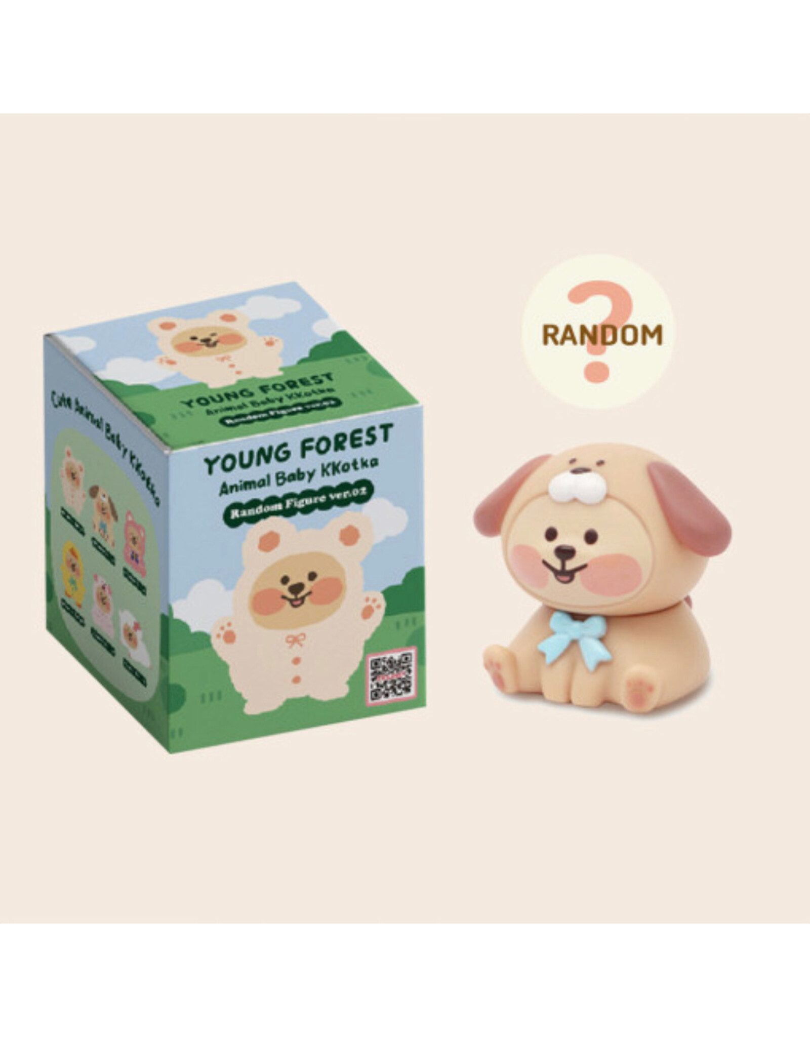 Young Forest Animal Baby Kkotka Blind Box V. 2