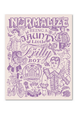 Frilly Boy Print - 11 x 14"