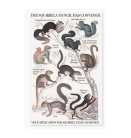 Squirrel Council Print - 11" x 17"