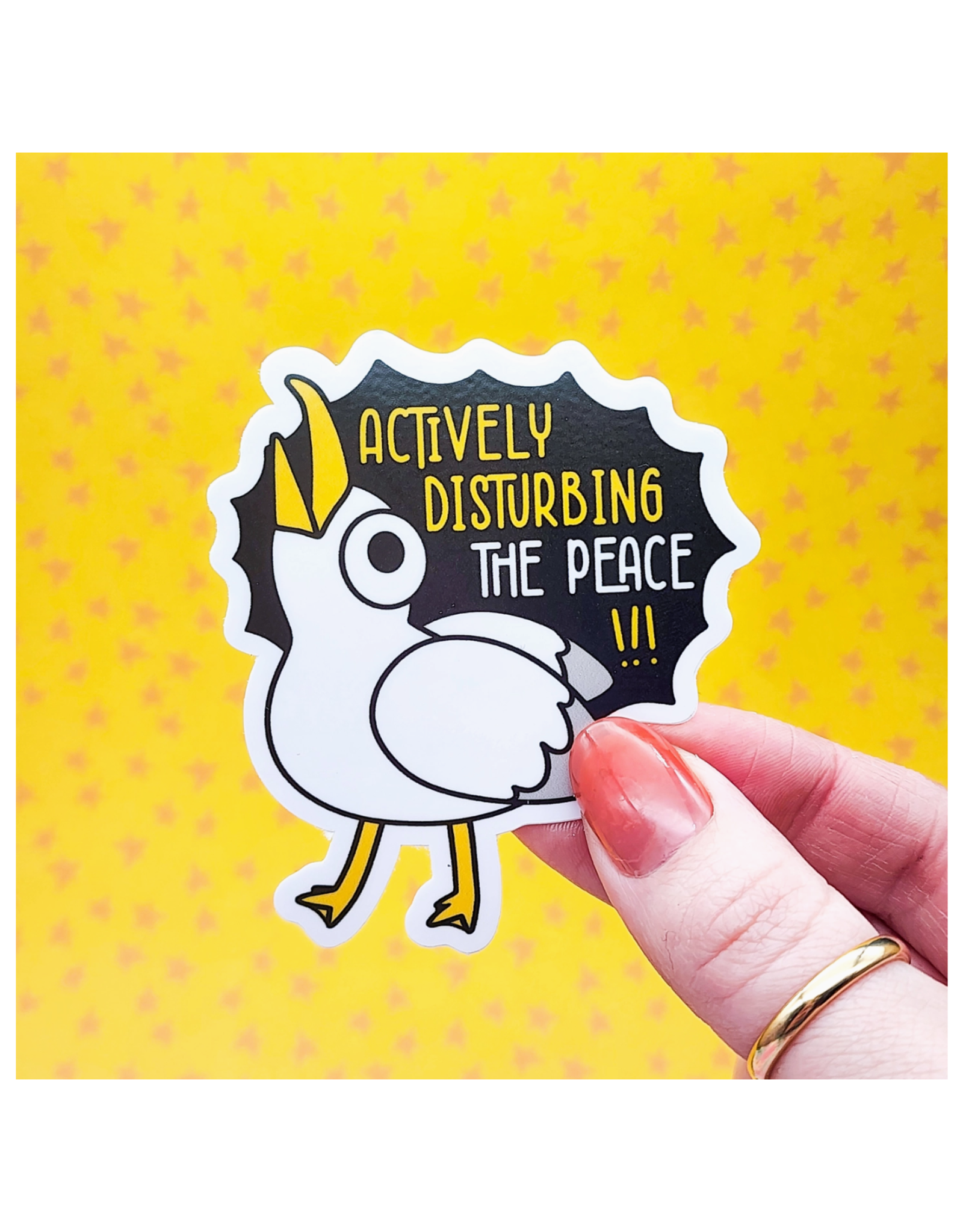 Annoying Seagull Sticker