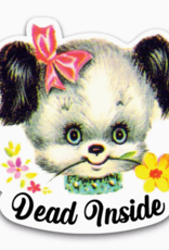 Dead Inside Puppy Sticker