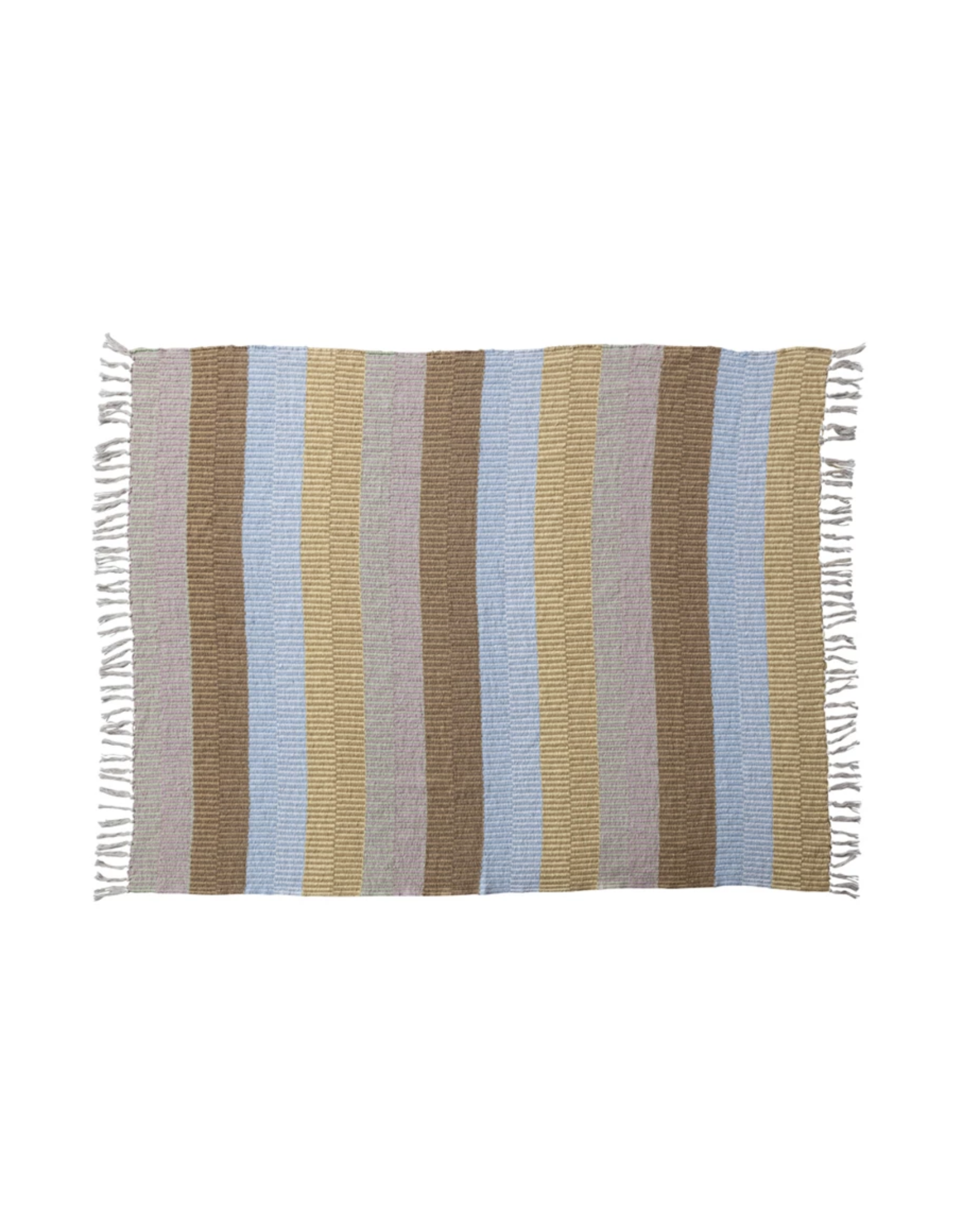 Striped Desert Mojave Recycled Cotton Throw