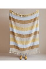 Striped Desert Mojave Recycled Cotton Throw