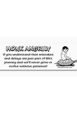 Honk Angrily Bumper Sticker