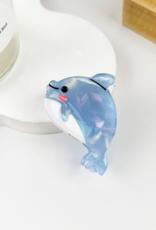 Mini Dolphin Claw Clip