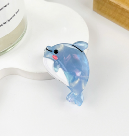 Mini Dolphin Claw Clip