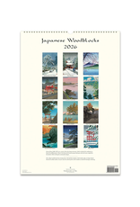 2026 Wall Calendar : Japanese Woodblocks