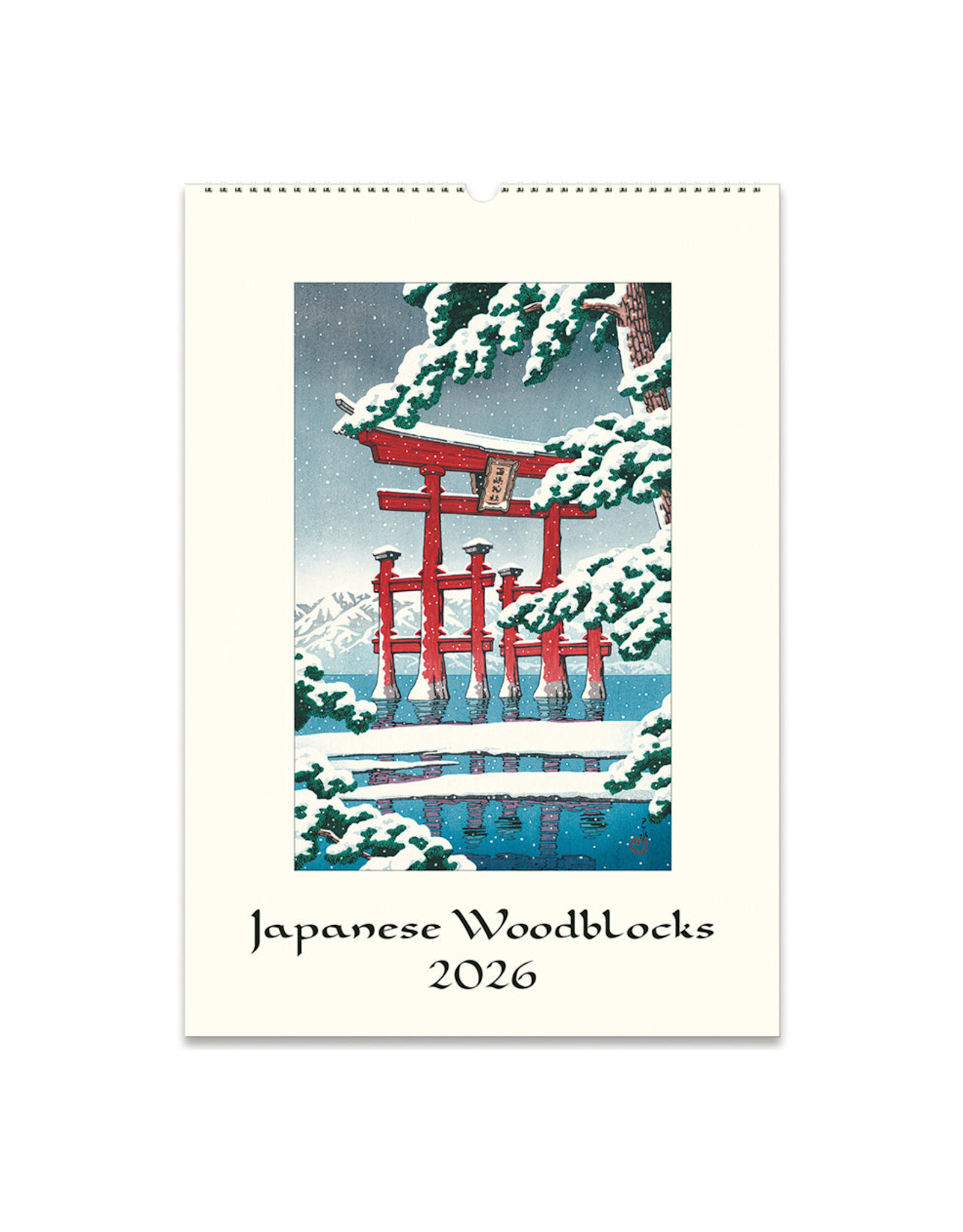 2026 Wall Calendar : Japanese Woodblocks