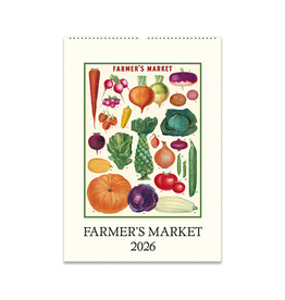 2026 Wall Calendar : Farmer's Market