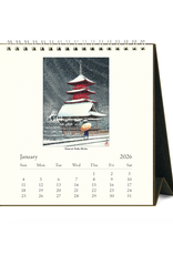 2026 Desk Calendar: Japanese Woodblock