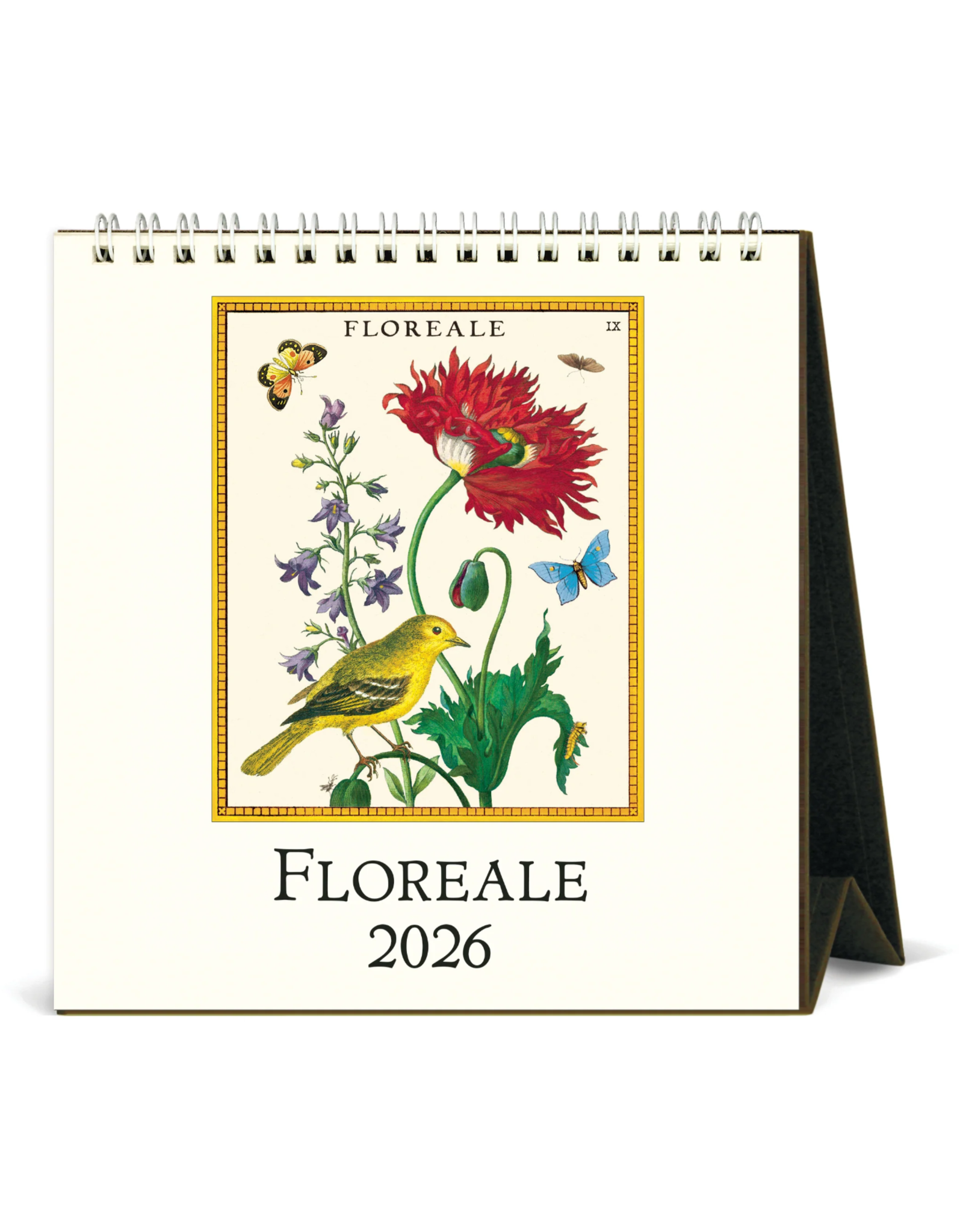2026 Desk Calendar: Floreale