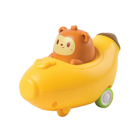 US Toy Co Press and Go Banana Car