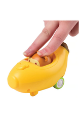 US Toy Co Press and Go Banana Car US Toy Co Press and Go Banana Car