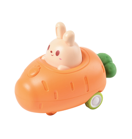 US Toy Co Press and Go Carrot Car